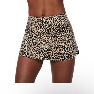 OV Outdoor Voices Leopard Skort